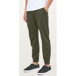 Lululemon City Sweat Jogger *Thermo 29" Heathered Dark Olive-sz Medium
